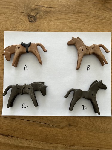 Vintage playmobil horses 99 - vintage, $1.99
