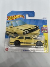 Hot Wheels BMW M3 E30 Yellow