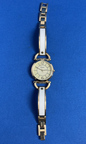 Fossil ladies gold and white - ladies,