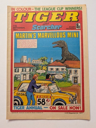 Tiger and scorcher comic - scorcher, 17th