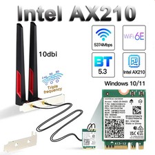 WiFi 6E AX210 Card 5374Mbps BT
