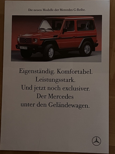 Brochure mercedes 230 - brochure,