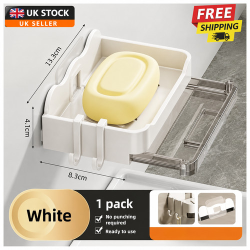 Self adhesive soap dish - self,
