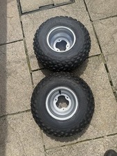 Suzuki LTZ-50 ,LTA-50,Rear wheels And Tyres,genuine Parts ,see Pics