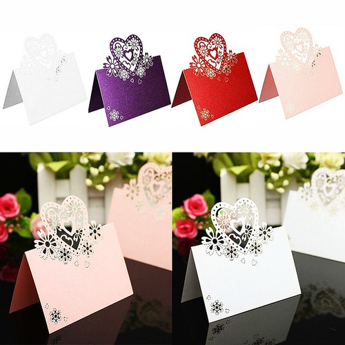 Place name card table - card, blank