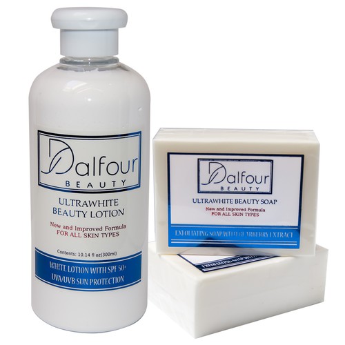Dalfour beauty ultrawhite set - dalfour,