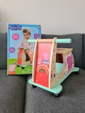 Peppa Pig Wooden Ride Along