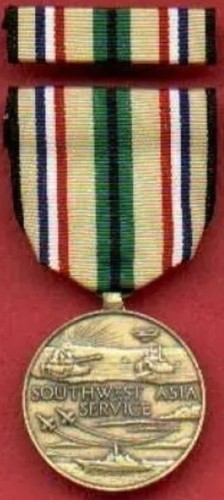 Southwest asia service - asia, medal