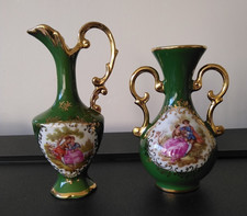 Limoges Green Fragonard