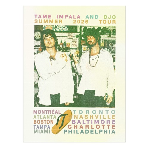 New tame impala djo 2026 - tame,