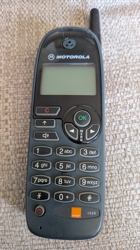 Vintage motorola mobile phone - motorola,