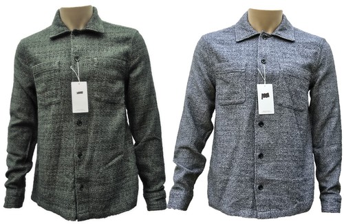 Shacket overshirt mens - m&s,