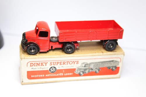 Dinky 521 bedford - bedford, articulated