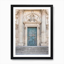 Door church lecce - of,