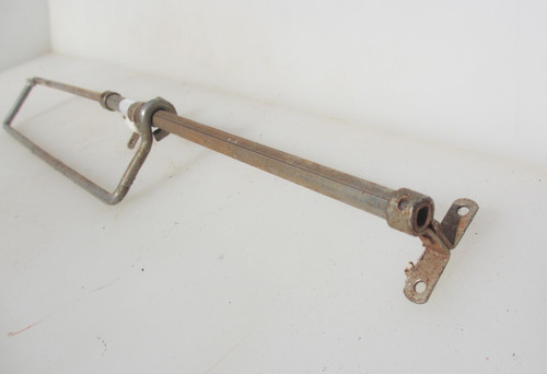 Vintage iron clothes rail - clothes,