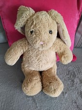 Build-A-Bear Large Tan Bunny Plush Soft Toy  14" Approx 
