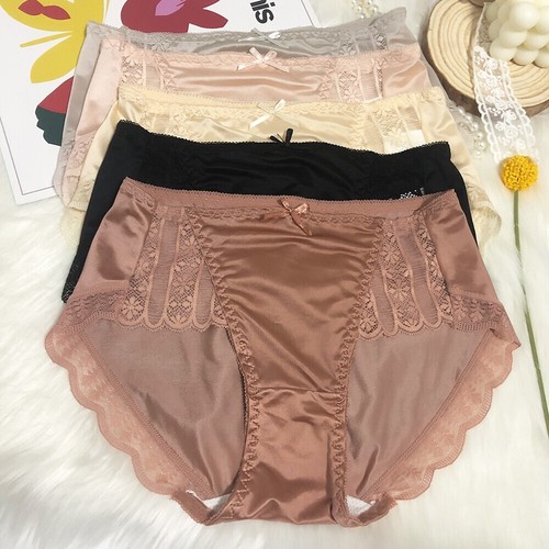 Women satin lace brief - women's,