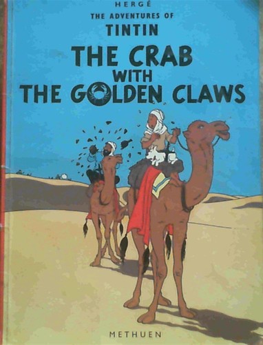 Crab with the golden claws - golden,