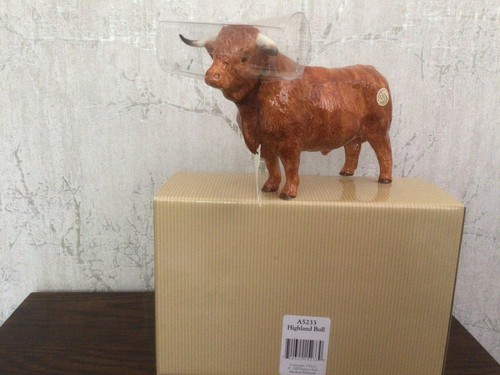 Border fine arts highland bull - arts,