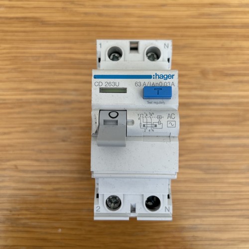 Hager cda263u type rcd - cda263u,