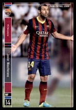 Panini (Japan/Bandai) Football 2014 (PFL06) Javier Mascherano Barcelona No. 32