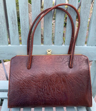 Elegant Vtg Ladies Brown