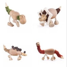 Wooden Dinosaurs By Anamalz