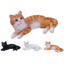 1Pc Cat Ornament Resin Cat Pet