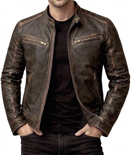 Men genuine real leather - men's,