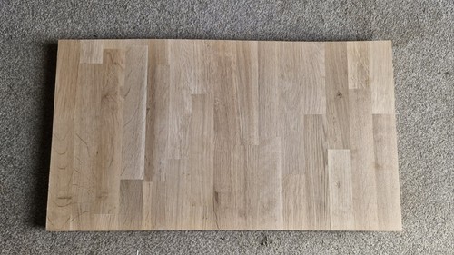 Solid oak worktop off cut - solid,