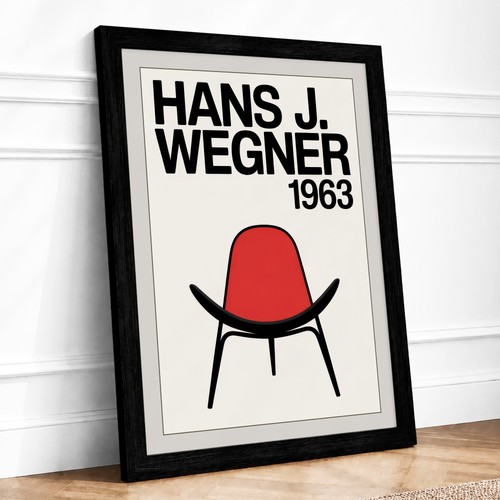 Wegner chair 1963 mid century - chair,