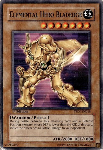 Elemental hero bladedge common - elemental,