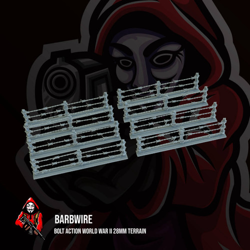 Barbwire bolt action ww2 - bolt, 28mm