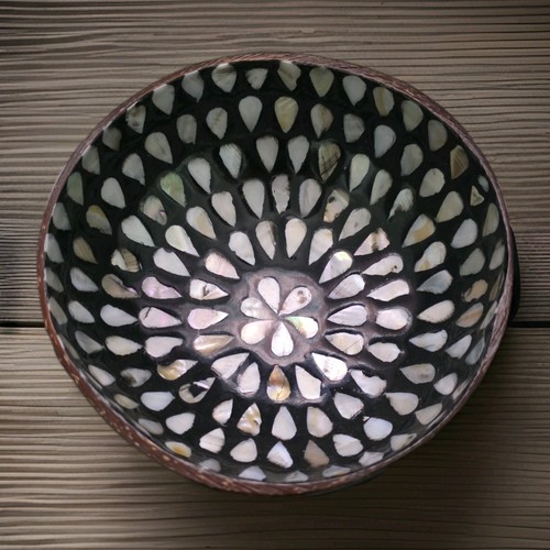 Handcrafted coconut shell bowl - handcrafted,