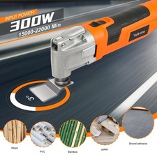 Yunirvana Oscillating Multi Tool 300W 6-Speed Variable Speed with Accessories