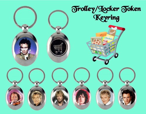 Retro music acts - acts, keyring