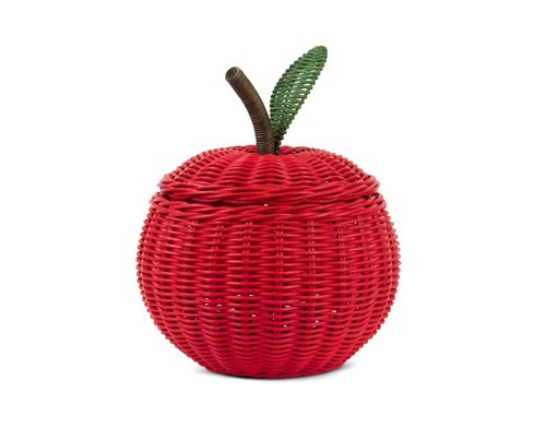 Hand woven apple - woven,