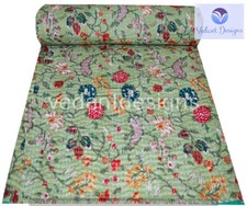 Queen Vintage Floral Kantha