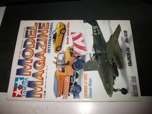 Tamiya model magazine - tamiya, n°59