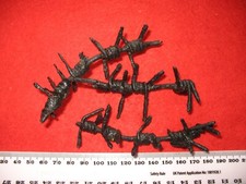 WWI World War 1 WW1 Battle of the Somme Barbed Wire w/ ID card larger