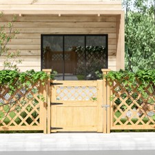 Garden gate lattice - gate, wooden