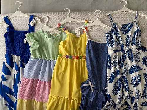 Girls summer dresses - x5,