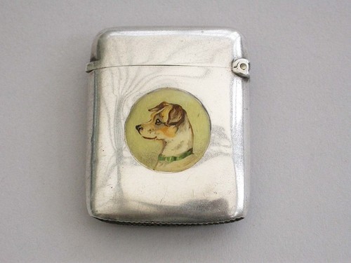 Victorian silver enamel - victorian,