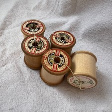 Wooden Cotton Reels Sylko