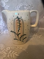 MIDWINTER PRIMAVERA MILK WATER JUG 6 INCHES HIGH STYLECRAFT SOME CRAZING