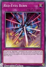 DLCS-EN072 Red-Eyes Burn Common 1st Edition Mint YuGiOh Card