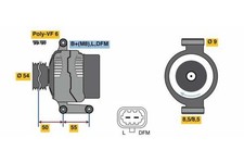 Bosch Generator For Opel Corsa