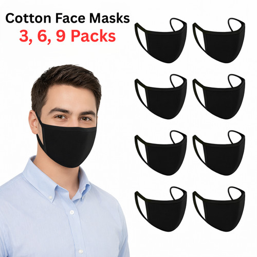 Unisex cotton face mask - cotton,