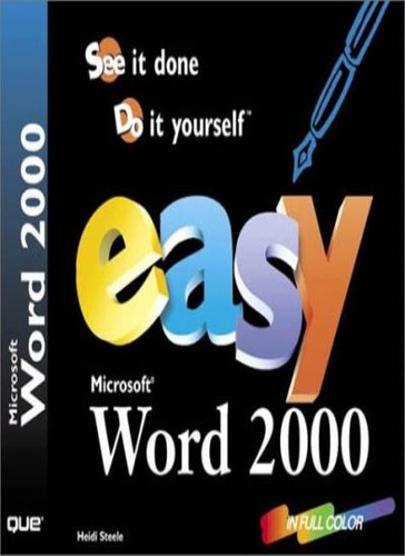Easy microsoft word 2000 heidi - easy, 2000,heidi