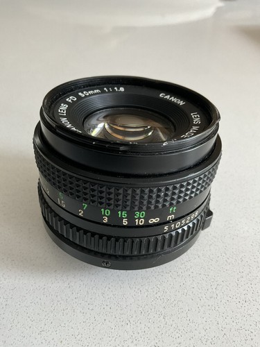Canon 50mm f - , f/1.8